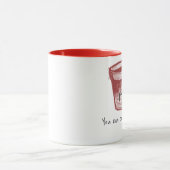 ポット: "私を粘土と電話できます"。 Vedantaのマグ、権利 マグカップ (中央)