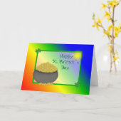 ポットA金ゴールド カード (黄色い花)