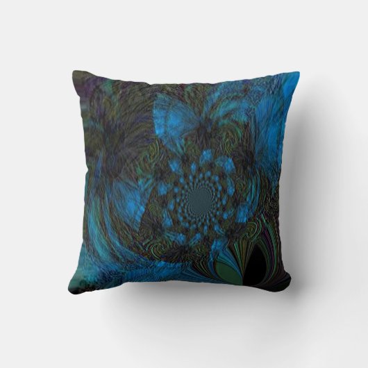 「ポッドとシルク」 16 x 16インチのポリエステル装飾用クッション クッション (裏面)