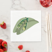 ポッドに入ったエンドウ豆 スタンダードランチョンナプキン (インサイチュ)