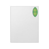 ポッドに入ったエンドウ豆 ノートパッド (回転)