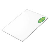 ポッドに入ったエンドウ豆 ノートパッド (アングル)