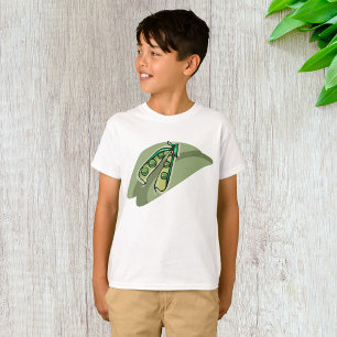 ポッドに入ったエンドウ豆 Tシャツ