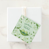 ポッドに2つのエンドウ豆ツインシャワー男の赤ちゃん フェイバータグ (インサイチュ)