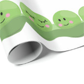 ポッドのエンドウ豆 ラッピングペーパー (ロールコーナー)