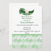 ポッドのエンドウ 招待状 (正面/裏面)