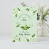 ポッドのスイートピー男女兼用 サンキューカード (スタンド正面)