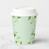 ポッドのスイートピー赤ちゃんシャワー紙カップ 紙コップ (左)