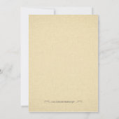 ポッドのベビーシャワーの招待状のエンドウ豆 招待状 (裏面)