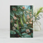 ポッドの中の豆 | スイート スプラウト 招待状 (スタンド正面)