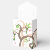 ポッドの庭のギフトボックスに赤お洒落ちゃんガールピー フェイバーボックス (オープン)