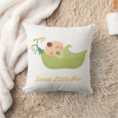 ポッドの男の赤ちゃんの子供部屋部屋の装飾のスイートピー クッション (ブランケット)