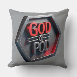 ポッドの神(プリント・オン・デマンド) クッション