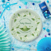 ポッドの赤ちゃんシャワーのスイートピー ペーパープレート (パーティー)