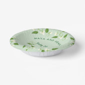 ポッドの赤ちゃんシャワーのスイートピー ペーパーボウル (傾斜あり)