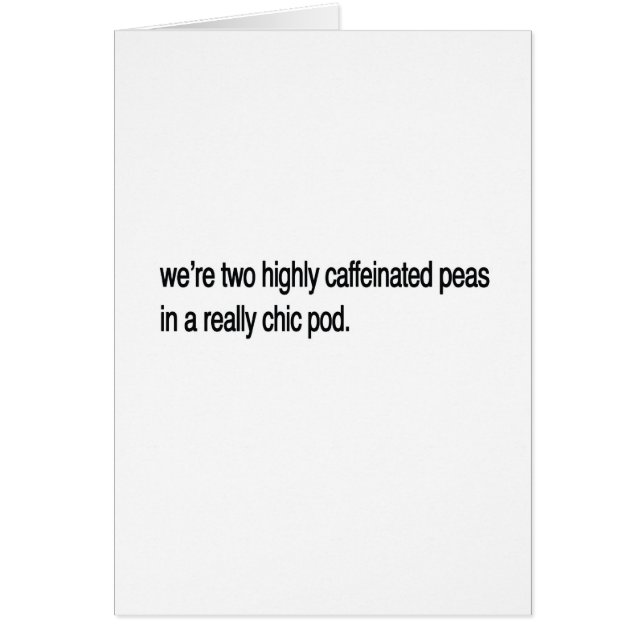 ポッドの2個のエンドウ豆。 (正面)