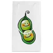 ポッドの2個のエンドウ豆 スモールペーパーバッグ (正面)