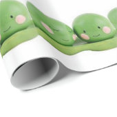 ポッドの2個のエンドウ豆 ラッピングペーパー (ロールコーナー)