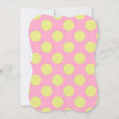 ポッドアフリカンガールベビーシャワー招待状 招待状 (裏面)