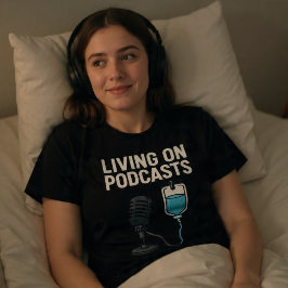 ポッドキャストに生きる Tシャツ