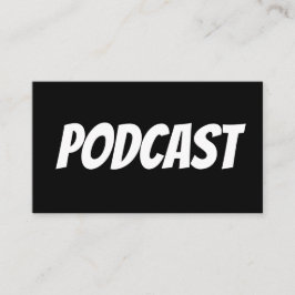 ポッドキャストの名刺 名刺