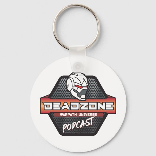 ポッドキャストキーチェーンのデッドゾーン キーホルダー (正面)