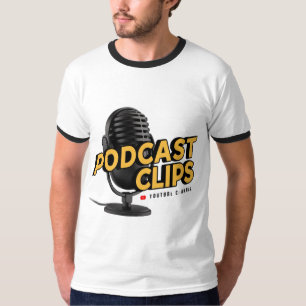 ポッドキャストクリップ：毎日のオーディオTシャツ Tシャツ