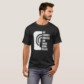 ポッドキャスト真犯行ポッドキャストJunkie Tシャツ (正面フル)