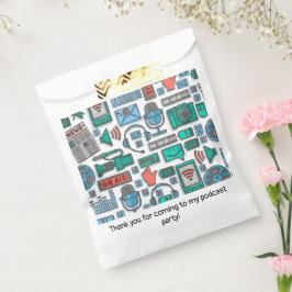 ポッドキャスト誕生日パーティーのお気に入りバッグ フェイバーバッグ