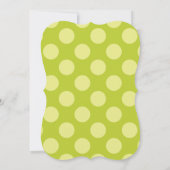 ポッドツインズベビーシャワー招待状 招待状 (裏面)