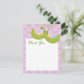 ポッドツインボーイサンキューカードの豆 サンキューカード (スタンド正面)