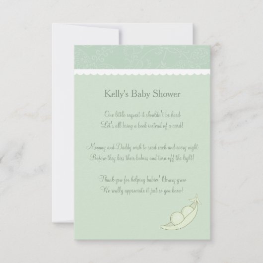 ポッドブックの2つのピーカスタムス 招待状 (正面)