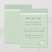 ポッドブックの2つのピーカスタムス 招待状 (正面/裏面)