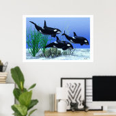 ポッドプリント ポスター (ホームオフィス)