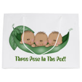 ポッドベビーシャワーバッグ ラージペーパーバッグ (正面)