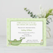 ポッドベビーシャワー招待状 招待状 (スタンド正面)