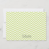 ポッド内の2つのエンドウ豆ベイビーシャワー招待状(ニュートラル) 招待状 (裏面)