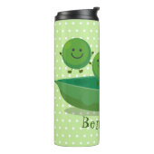 ポッド漫画の中の可愛いジャンプ豆イラストレーション タンブラー (回転左)