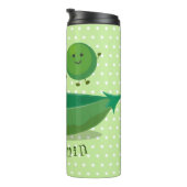 ポッド漫画の中の可愛いジャンプ豆イラストレーション タンブラー (回転右)