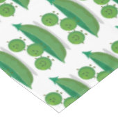 ポッド漫画の中の可愛いジャンプ豆イラストレーション テーブルクロス (アングル)