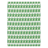 ポッド漫画の中の可愛いジャンプ豆イラストレーション テーブルクロス (正面)