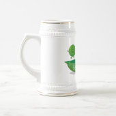 ポッド漫画の中の可愛いジャンプ豆イラストレーション ビールジョッキ (左)