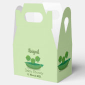 ポッド漫画の中の可愛いジャンプ豆イラストレーション フェイバーボックス (オープン)