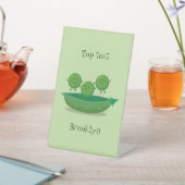 ポッド漫画の中の可愛いジャンプ豆イラストレーション 台座サイン (インサイチュ)