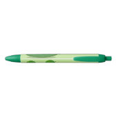 ポッド漫画の中の可愛いジャンプ豆イラストレーション 黒ボールペン (裏面)