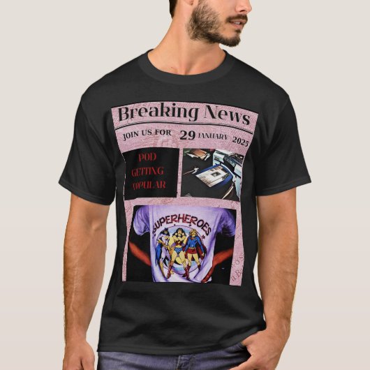 ポッド物Tシャツ！ Tシャツ (正面)