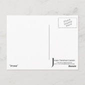 「ポッド」 JTGアートポストカード ポストカード (裏面)