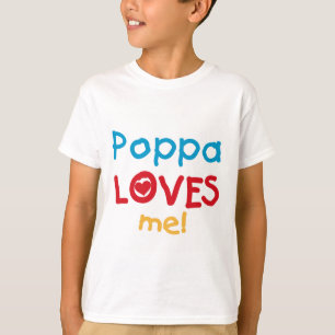 ポッパはTシャツとギフトが大好き Tシャツ