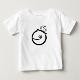ポッパチャンゴトドラープルオーバーフード付きスウェットシャツ ベビーTシャツ