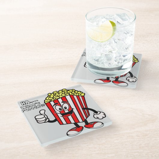 ポッピングとはガラスコースター ガラスコースター (アングル)